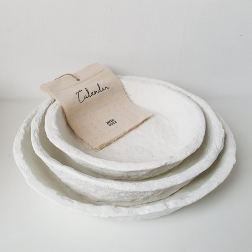Papier-mache schaal S