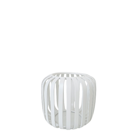 Metalen theelichthouder