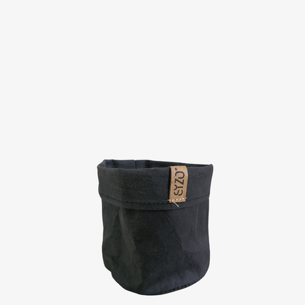 Paperbag zwart S