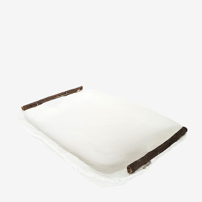 Pappmaché-Tablett