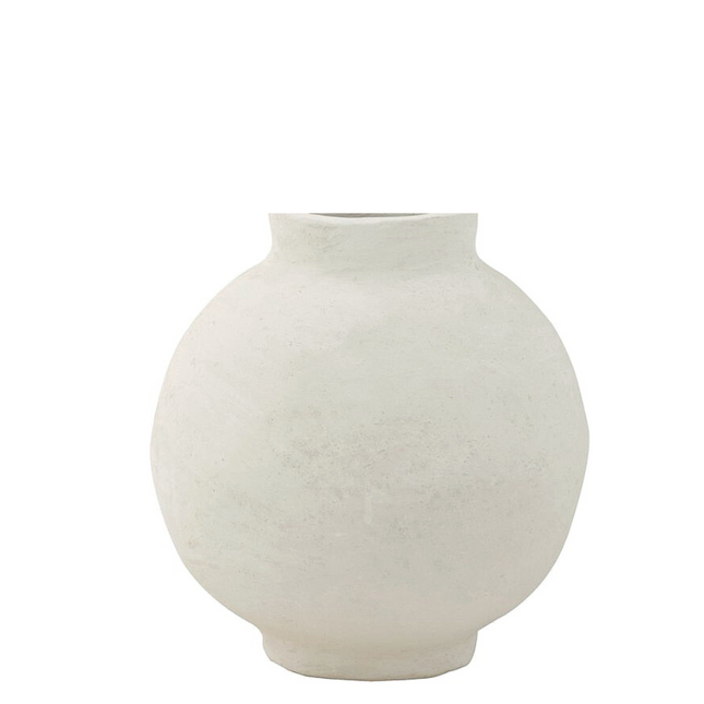 Papier-mache vaas Sphere