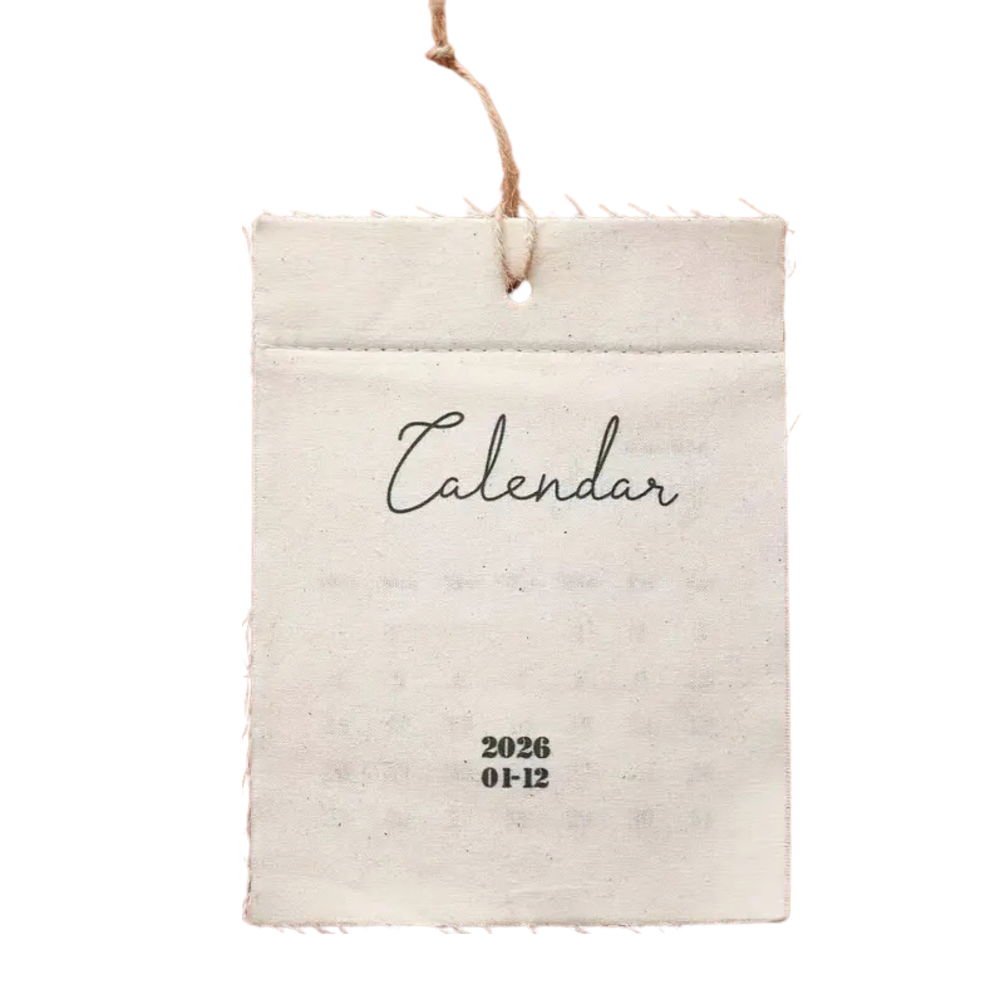 Stoffen kalender 2026