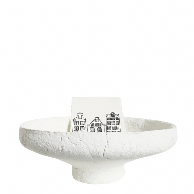 Papiermache schaal lieve
