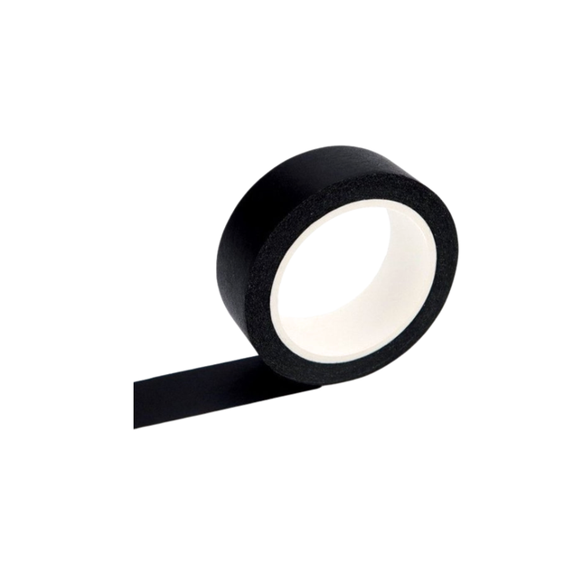 Black washi tape