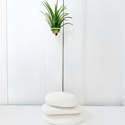 Witte stapel stenen, 3 stuks