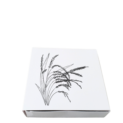 Cadeaudoosje met waxinelichtjes graan