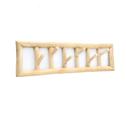 The island coat rack wood