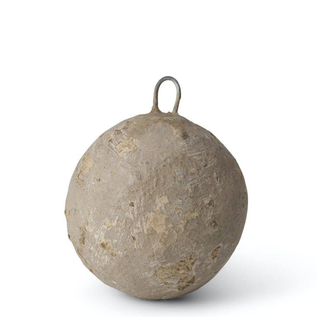 Papier-maché bal, middelgroot in smoke