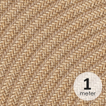 Lampenkabel Leinen 1 Meter