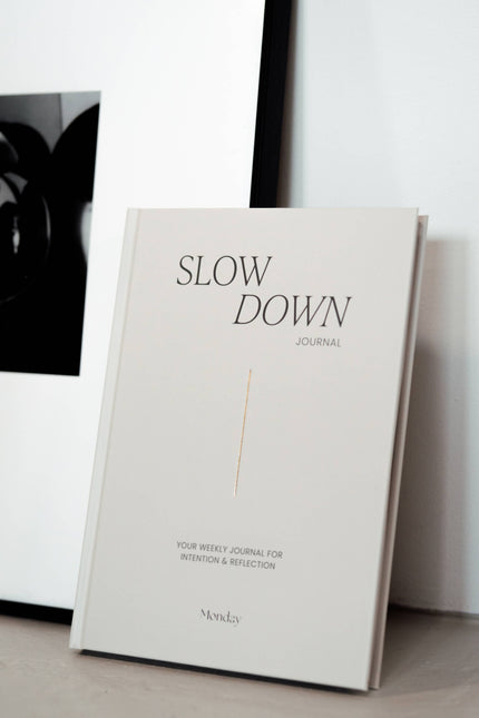 Slow Down Journal |  For reflection & intention | ENG