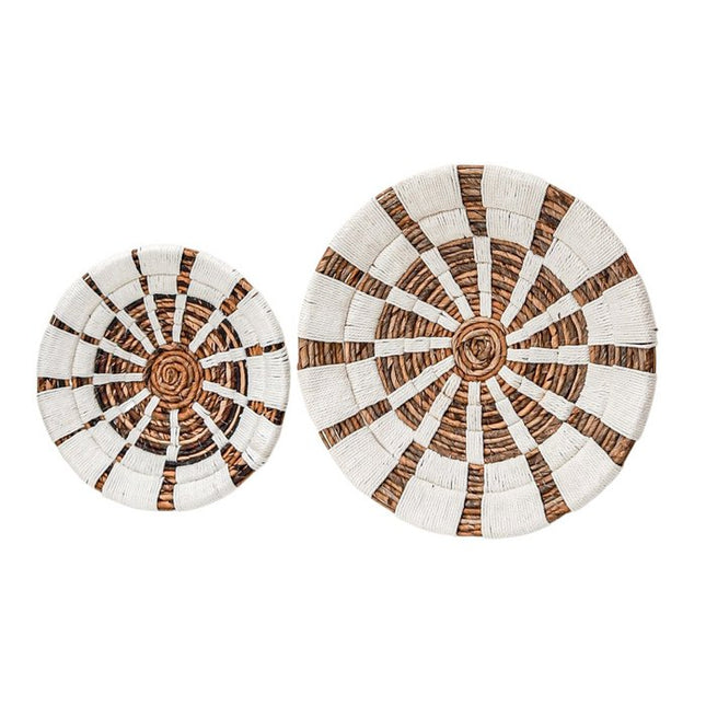 Wand decoratie M bananenvezel