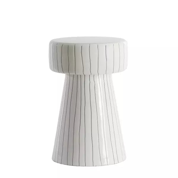 Bijzettafel DAKWA wit L