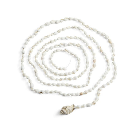 Shell garland white