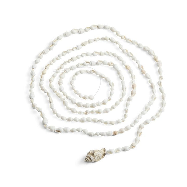 Shell garland white