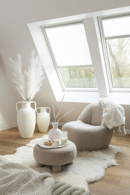 Tak wit met glitter