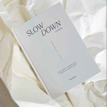 Slow Down Journal |  For reflection & intention | ENG
