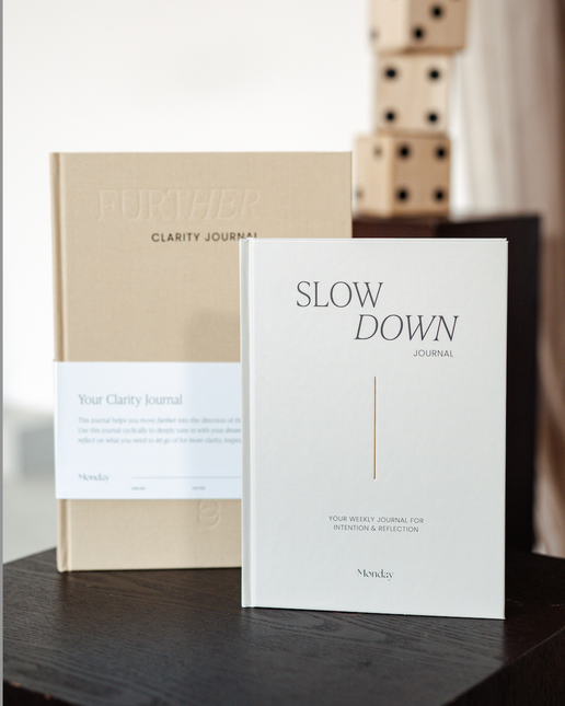 Slow Down Journal |  For reflection & intention | ENG