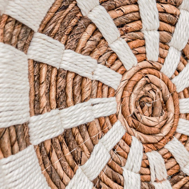 Wand decoratie M bananenvezel