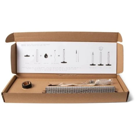 Jens Living  3 in 1 glass tube zwart