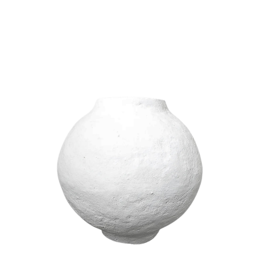 Papier-mache vaas Sphere
