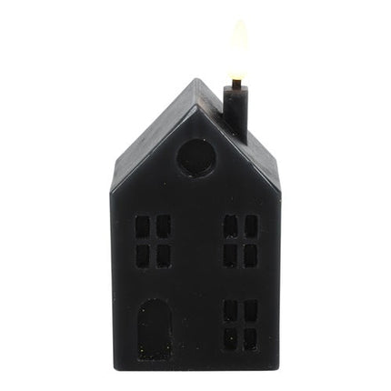Ledkaars huisje zwart S