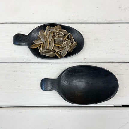 Löffelschale aus Teakholz