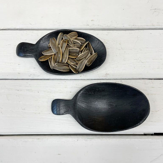 Löffelschale aus Teakholz