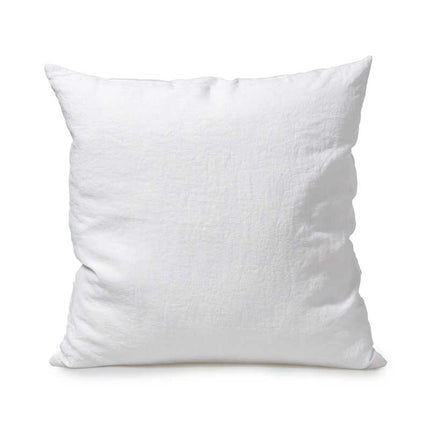 White linen pillowcase