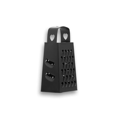 Mini grater for amber cubes black